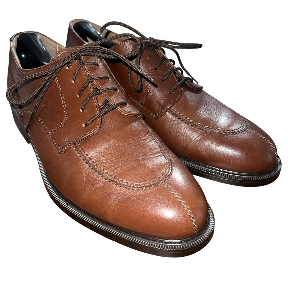Giorgio Brutini Men's Sz 10D/Medium Brown Leather Dress Formal Shoes